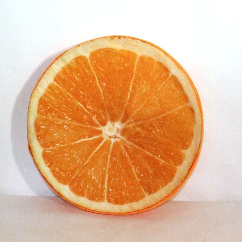 Cojín de Peluche 3D de Fruta Linda