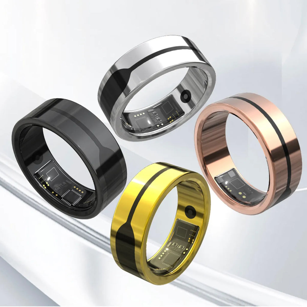 Anillo Inteligente Deportivo con Bluetooth y Monitor de Salud
