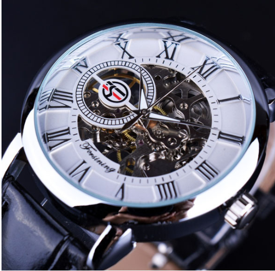 Reloj Mecánico para Hombre de Diseño Hueco