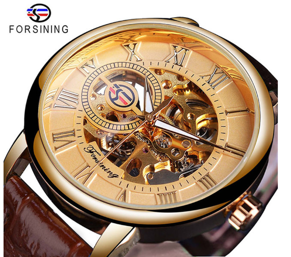 Reloj Mecánico para Hombre de Diseño Hueco