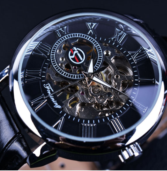 Reloj Mecánico para Hombre de Diseño Hueco