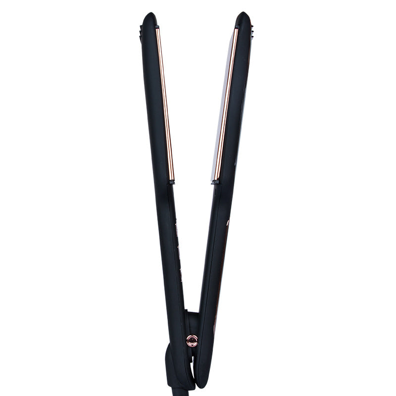 Plancha de Cabello Infrarroja con Pantalla LCD y Placa Ancha